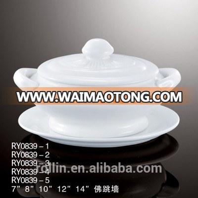 Hot sale porcelain ceramic soup tureen